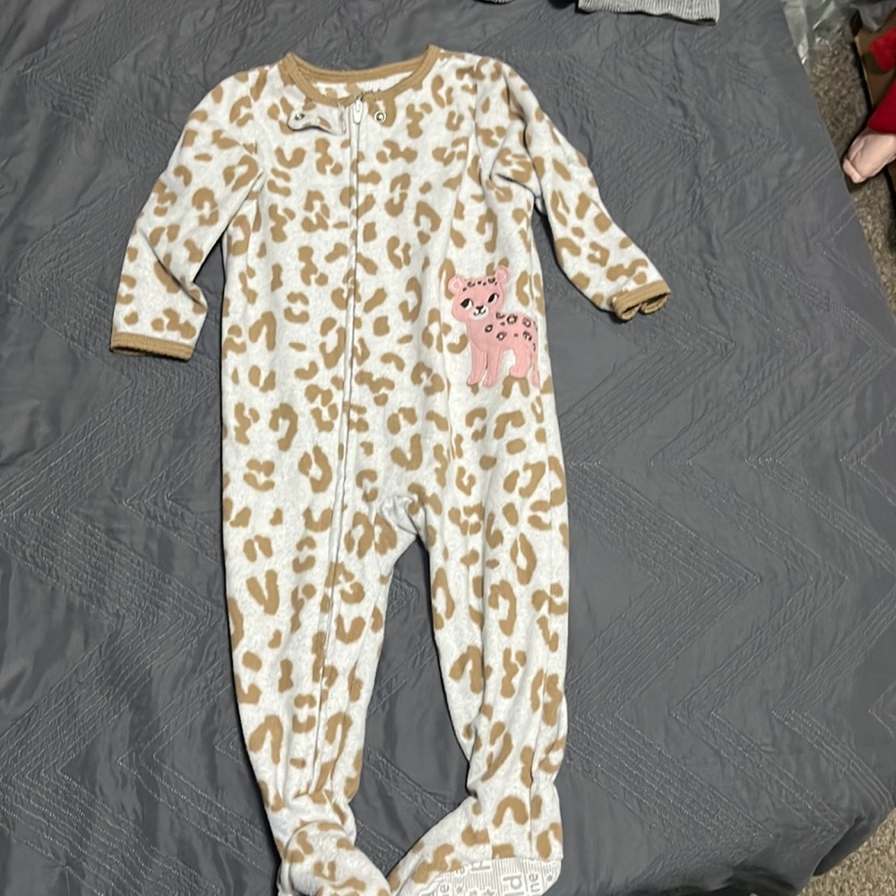 Leopard print pjs